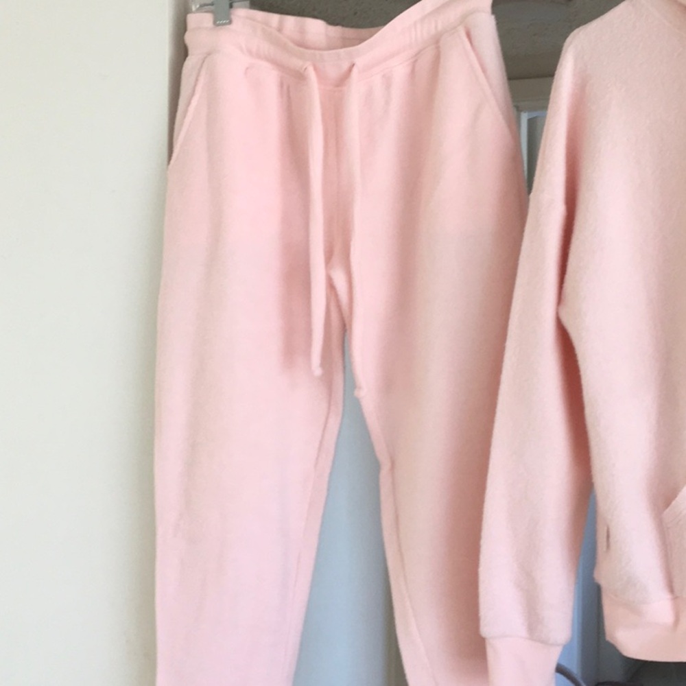 Soft Serve Clothing Pink Track Pants & Hoodie Set - Picture 4 of 8